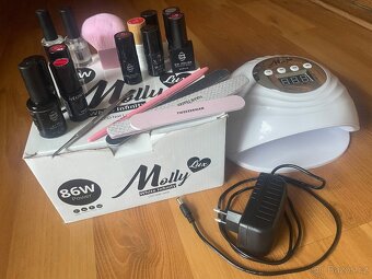 UV/LED 86W lampa na nehty + laky - 2