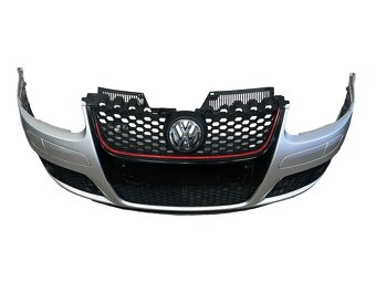 Přední nárazník stříbrná LA7W VW Golf 5 GTI hatchback 2006 - 2