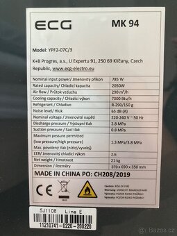 Klimatizace ECG mk94 - 2