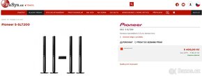 Pioneer S-SLT200 repro pro domácí kino - 2