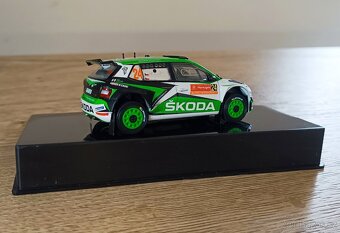 Rally modely Škoda Fabia 1:43 - 2