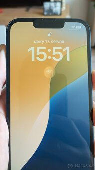 Apple iPhone 13 128GB Blue,skvělý stav,baterie90%,zár.12mes - 2