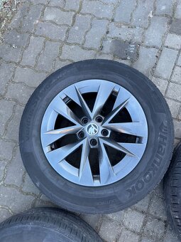 ORIGINÁL Alu Škoda ROTARE R17, 5x112 - LETNÍ - 2