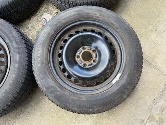 Plechové disky Ford Mondeo 5x108 R16 s celoroční pneu Fulda - 2