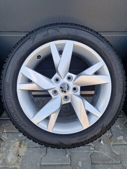5x112 r17 kola skoda octavia IV 4 disky alu 205 55 17 škoda - 2