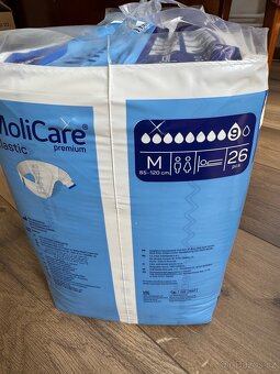 MoliCare Elastic 9 kapek M, inkontinenční kalhotky - 2