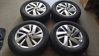 Zánovní orig. letní ALU kola 15" 5x100 Škoda Fabia IV. - TO - 2