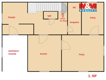 Prodej chalupy, 170 m², Kovářská, ul. Černopotocká - 2