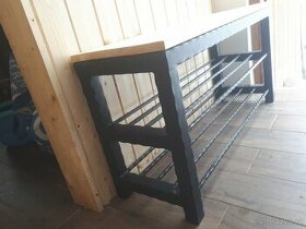 Botník kovovy sedaci - 2