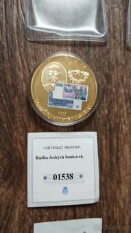 Mince 5000-česká mincovna - 2
