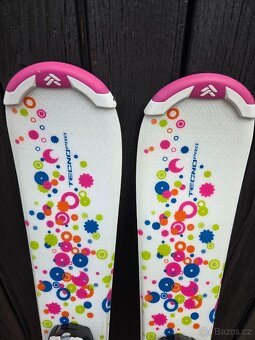 Dětské lyže TecnoPro Sweety 80 cm + vázání, NOVÉ 2025 - 2