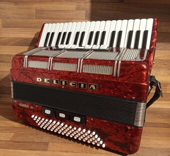 Akordeon (harmonika, heligonka) Delicia Choral IV 120 basů - 2