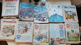 Staré časopisy (nový) Dikobraz + magazín, kalendář - 2