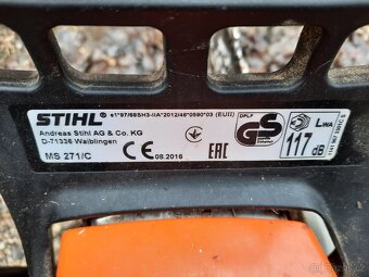 Motorova pila Stihl MS 271 - 2