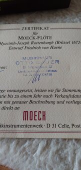 Zobcová flétna Moeck Rottenburgh Javor - 2