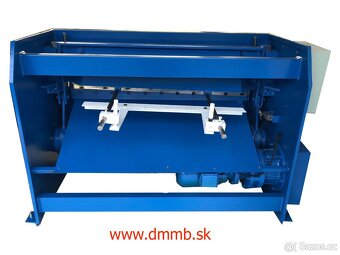 elektrické tabulové nůžky na plech 1,2 - 6mm tloušťka - 2