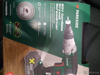 Parkside Aku šroubovák na sádrokarton - 2