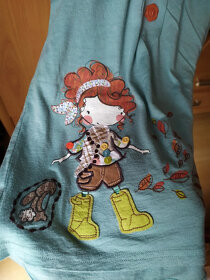 Tunika, vlna, zn. Next, holčička, králík, vel. 110 - 2