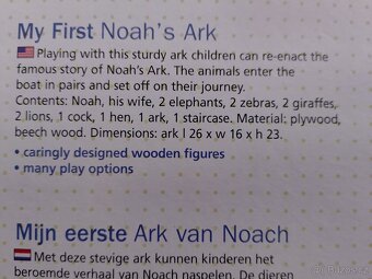 Noemova archa - dřevěná - Haba - 2