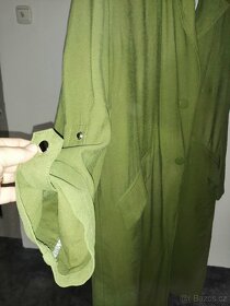 Baloňák kabát khaki zelený Bershka, velikost M, super stav. - 2
