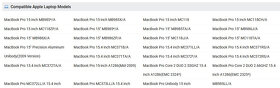 baterie A1321 pro Apple MacBook Pro 15" - A1286 (2.5hod) - 2