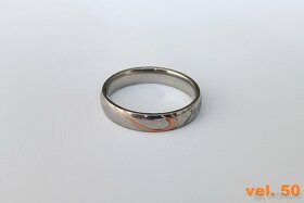 Snubní prsteny z chirurgické oceli - 2
