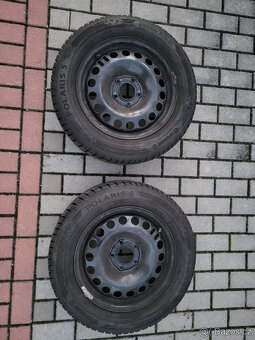 Barum Polaris 5- 205/60 R16- 4x 8.5mm- zimní- TOP stav - 2