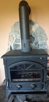 Krbová kamna s výměníkem litina FIRE GIGANTI 14 kW - 2