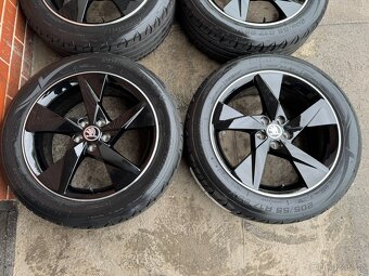 Nové Alu 17" 5x100,škoda Volans BLACK ,nové letní, DPH Scal - 2