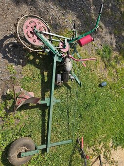 jednokolový malotraktor na orbu - 2