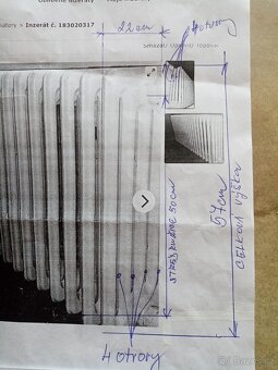 Kúpim liatinový radiator - 2