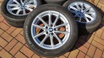 Zimní sada BMW 5x112 R17 pneu 225/55/17 8mm DOT 21 - 2