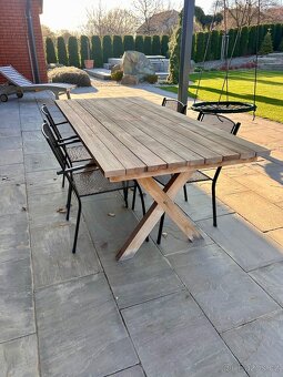 Zahradní stůl Teak - 2