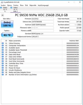 NVMe disk Western Digital PC SN530 256 GB - 2