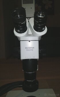 Stereo mikroskop Olympus SZX12 s fototrubicí, objektivem - 2