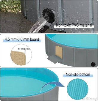 Eugad 0005GYYC Bazének pro psy Průměr 80 cm - 2