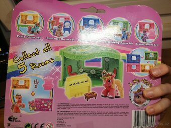 Filly set unicorns jednorožci pokoj pokojíček zelený - 2