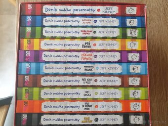 Deníky malého poseroutky 1-10 knih- Jeff Kinney - 2