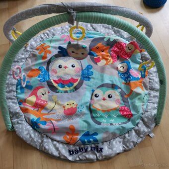 Hrací deka s hrazdou sovičky - 2