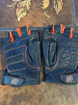 Harley Davidson dámské motorkářské rukavice bez prstů vel. S - 2