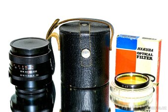 CZJ Flektogon electric RED MC 2,4/35 M42 TOP STAV - 2