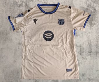 dětský dres Yamal – FC Barcelona béžová edice 25/26 - 2