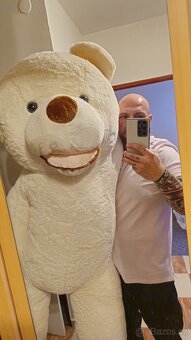 Obří plyšový medvěd 200 cm a 15kg TOP dárek 🎁 - 2