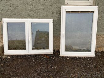 Prodám použitá plastová okna 7ks - 2