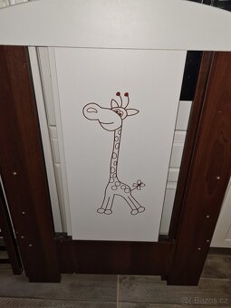 Dětská dřevěná postýlka - 2