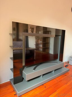 Obývací stěna Play, černý lesk - 2