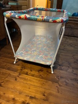 Dětská skládací ohrádka retro - 2