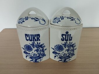 Keramické nádoby CUKR/SŮL - 2