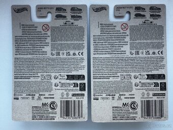 2x Hot Wheels Silver Series Compact Kings - 2