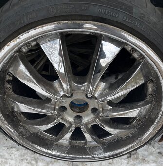 Alu kola 235/35/RS19 rozteč 5x120 - 2